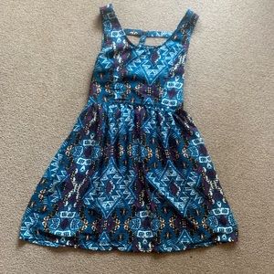 Blue Target Dress Size Large